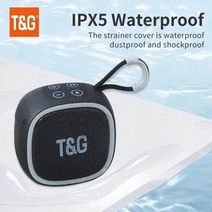 Portable Bluetooth Speaker FM Radio Waterproof Bass Speaker