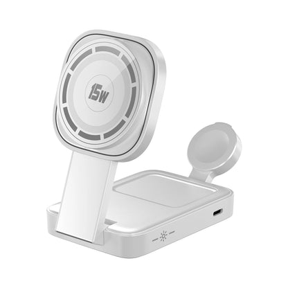 3-in-1 Foldable Wireless Charging Station for iPhone, Apple Watch & AirPods