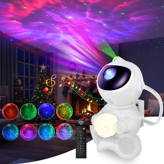 Astronaut LED Star Projector Night Light Bluetooth Speaker Galaxy Starry Sky Lamp