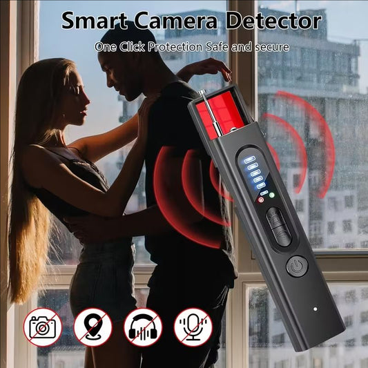 Anti-Spy Hidden Camera & GPS Tracker Detector – RF Signal Scanner