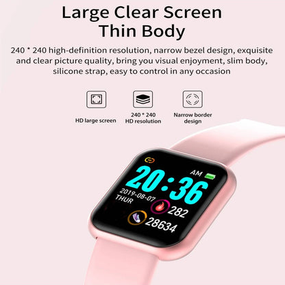 D13 Smartwatch – Bluetooth Fitness Tracker with Music & Sleep Monitor