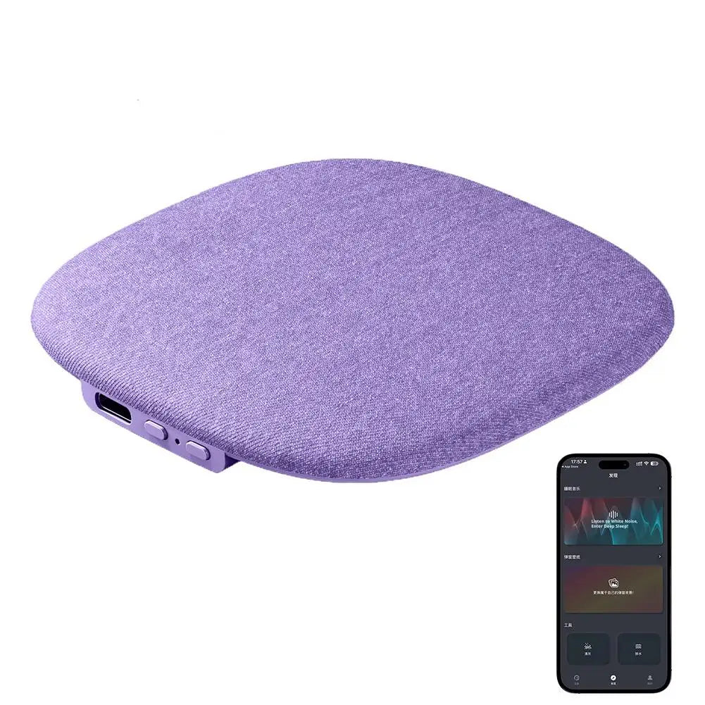 Bluetooth Pillow Speaker with White Noise – Immersive Sleep & Perfect Gift