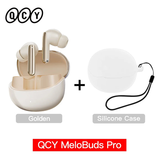 QCY MeloBuds Pro ANC Wireless Earbuds – LDAC, 46dB Noise Cancelling