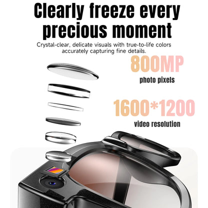 AI Camera Smart Glasses 2026 Photo & Video Recording Waterproof Bluetooth Sunglasses