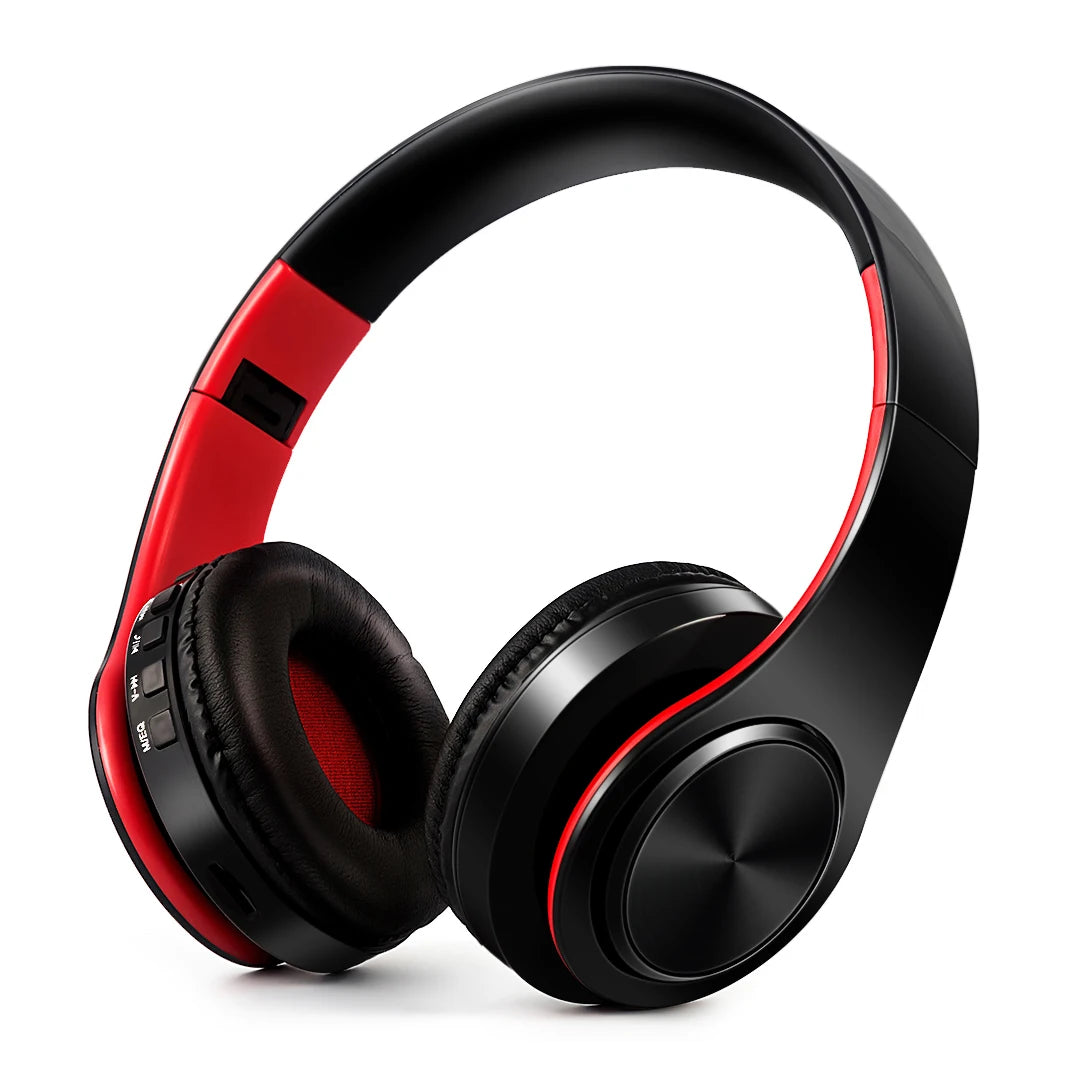Wireless Bluetooth Headphones with Mic – Stereo Gaming Headset