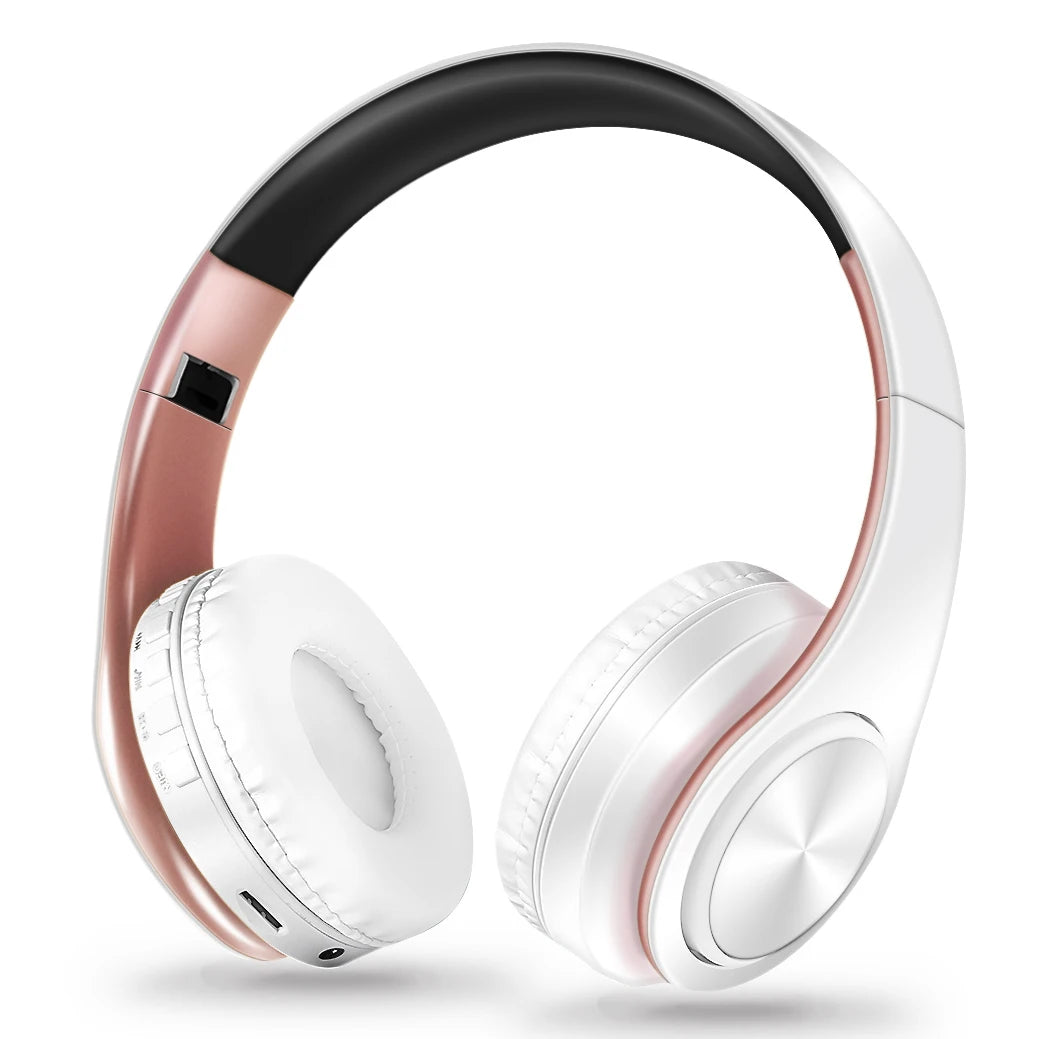 Wireless Bluetooth Headphones with Mic – Stereo Gaming Headset