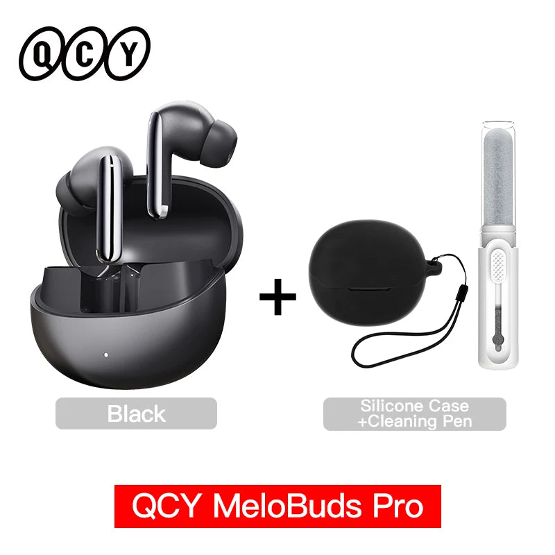 QCY MeloBuds Pro ANC Wireless Earbuds – LDAC, 46dB Noise Cancelling