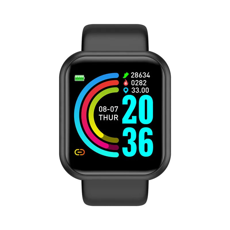 D13 Smartwatch – Bluetooth Fitness Tracker with Music & Sleep Monitor