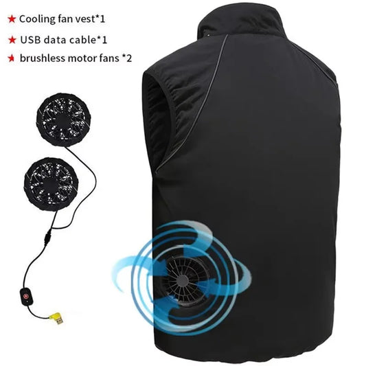 USB Cooling Vest for Men
