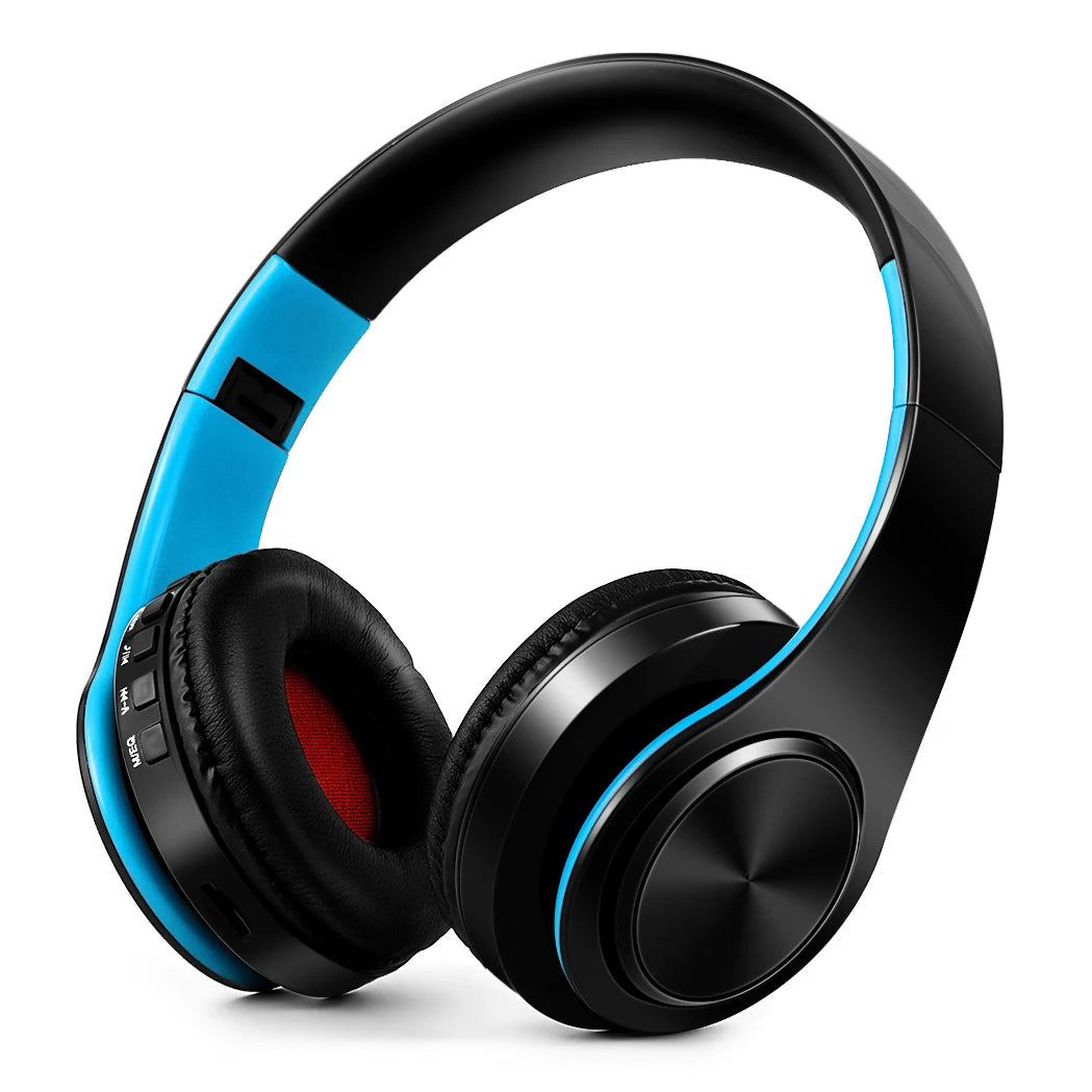 Wireless Bluetooth Headphones with Mic – Stereo Gaming Headset