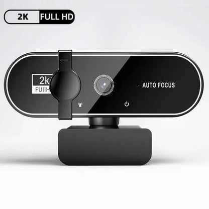 4K Webcam with Autofocus & Microphone for PC, Laptop & Streaming