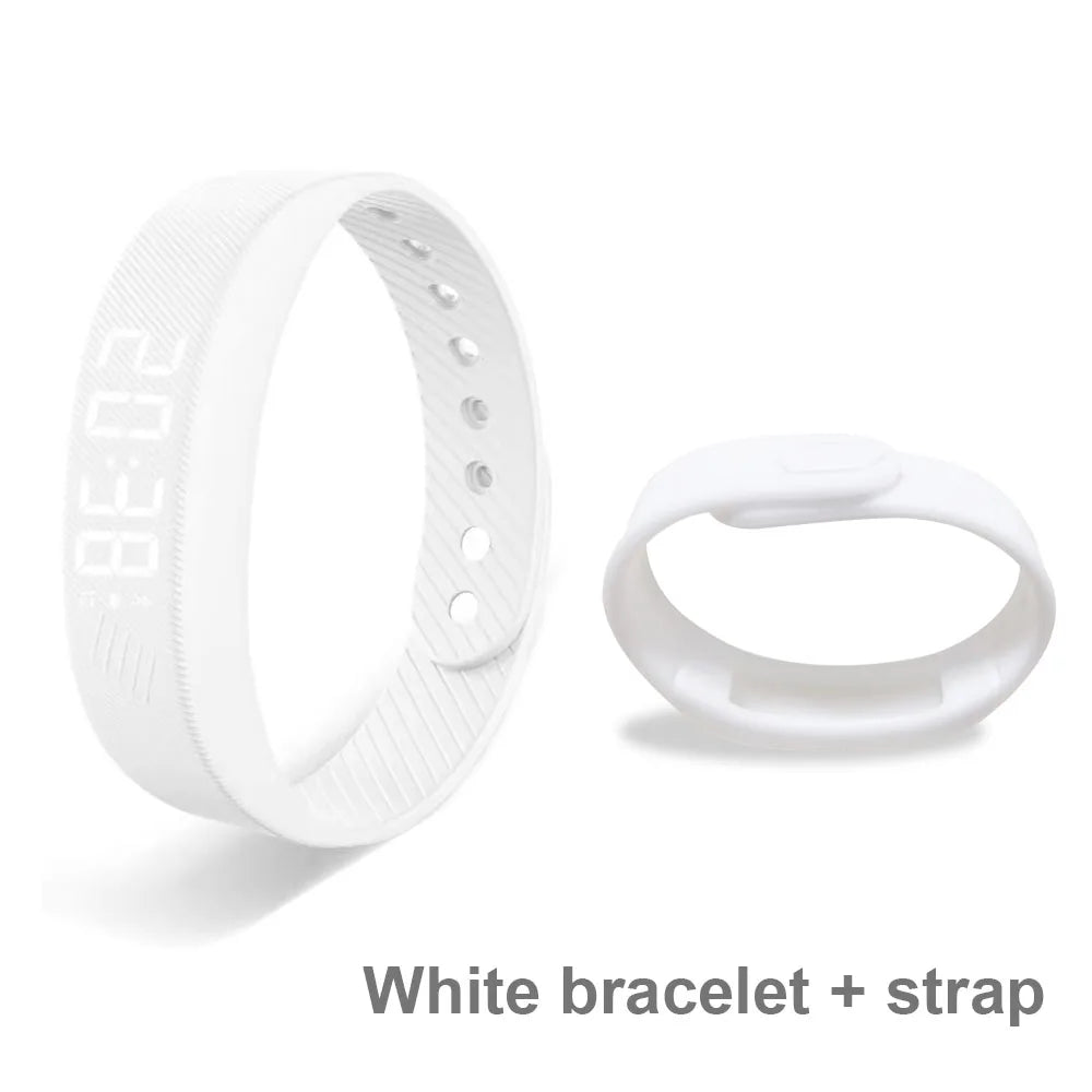 LED Smart Fitness Bracelet – Waterproof Activity Tracker with Pedometer