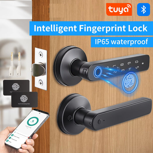 M5 Tuya Smart Fingerprint Door Lock