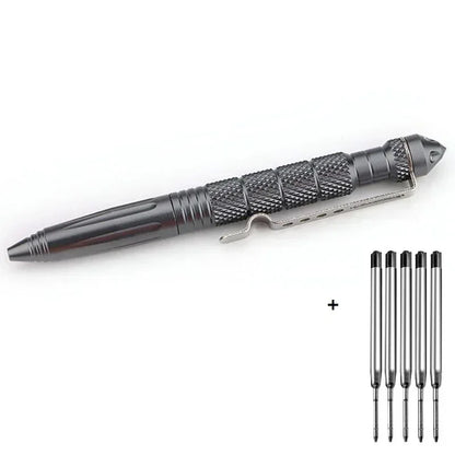 Multifunction Aluminum Alloy Emergency Tool Pen – Outdoor & Camping Utility
