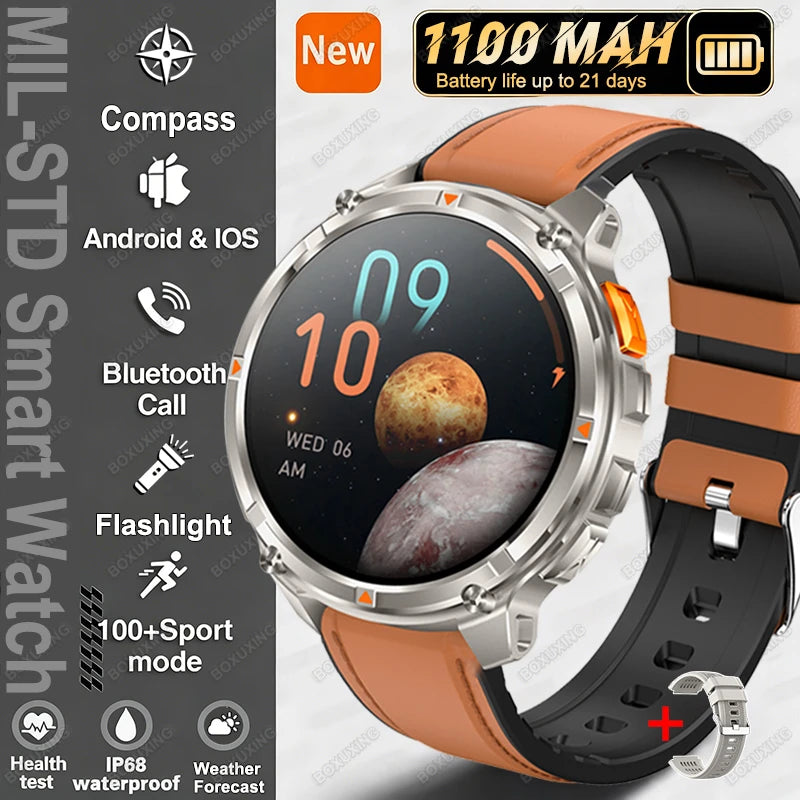 T-Rex 3 Ultra GPS Smart Watch for Men – Waterproof Sports Tracker