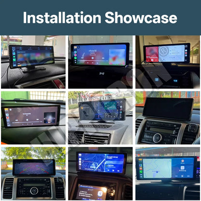 10.26" Wireless CarPlay & Android Auto Car Mirror Display