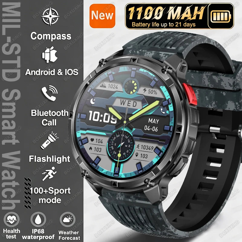 T-Rex 3 Ultra GPS Smart Watch for Men – Waterproof Sports Tracker
