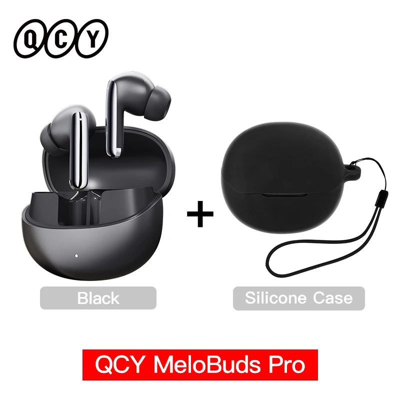 QCY MeloBuds Pro ANC Wireless Earbuds – LDAC, 46dB Noise Cancelling