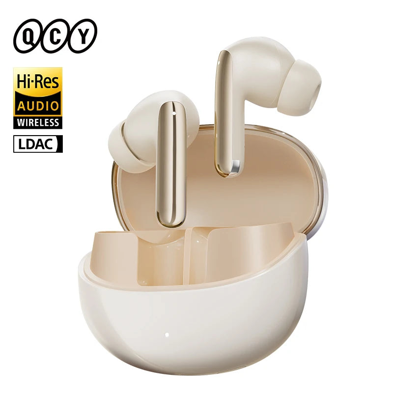 QCY MeloBuds Pro ANC Wireless Earbuds – LDAC, 46dB Noise Cancelling