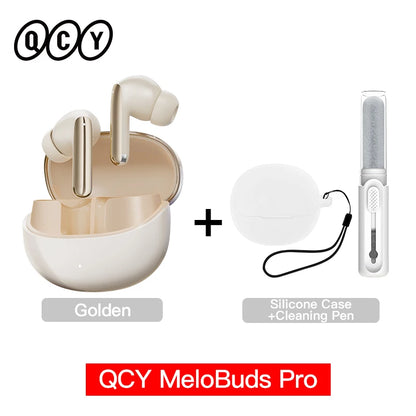 QCY MeloBuds Pro ANC Wireless Earbuds – LDAC, 46dB Noise Cancelling