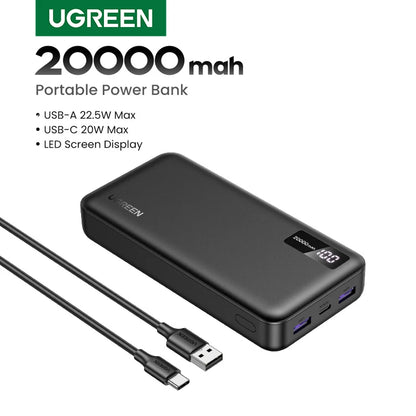 20000mAh PD 20W Fast Charge Power Bank