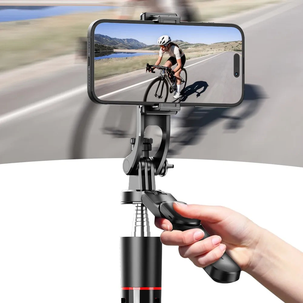 MEUYAG 1708mm Selfie Stick Tripod with Fill Light & Bluetooth Remote