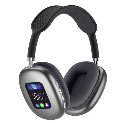 Wireless Headphones with LCD Touch Screen & HiFi Stereo Sound