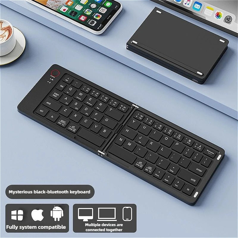 Foldable Bluetooth Keyboard for iOS, Android & Windows