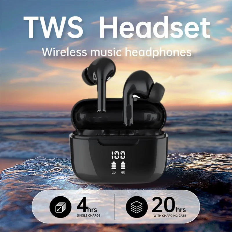 Wireless Bluetooth Earbuds – HiFi Stereo TWS Earphones
