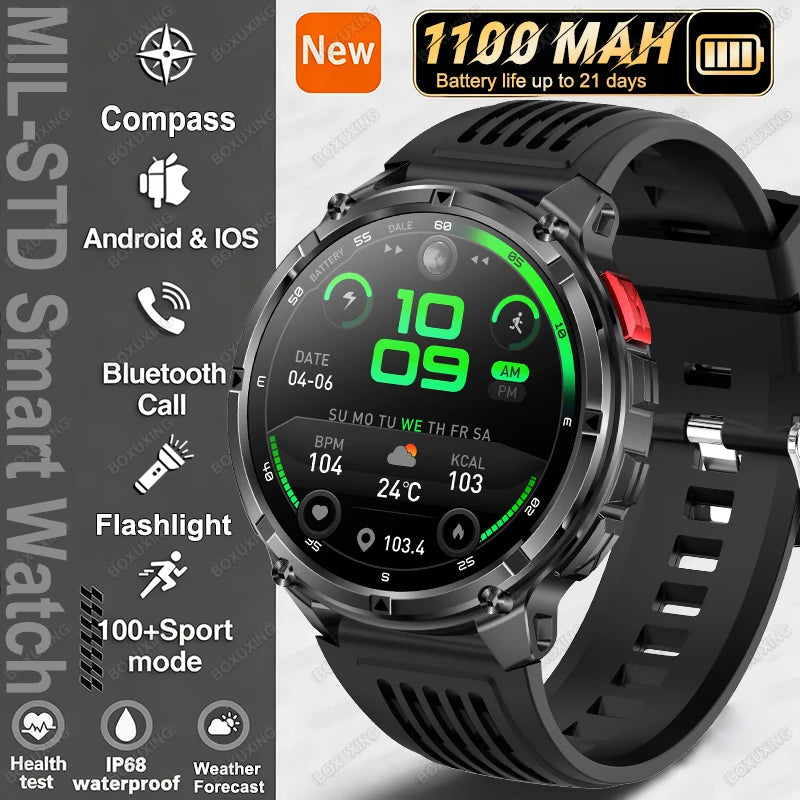 T-Rex 3 Ultra GPS Smart Watch for Men – Waterproof Sports Tracker