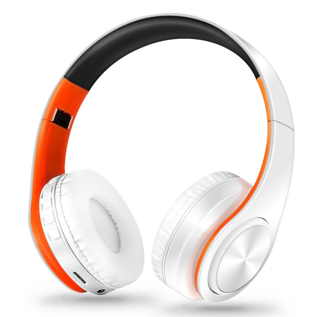 Wireless Bluetooth Headphones with Mic – Stereo Gaming Headset
