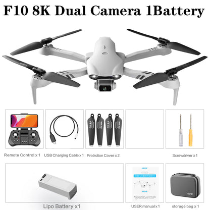 4DRC F10 GPS 6K HD Foldable RC Drone with 2KM Range