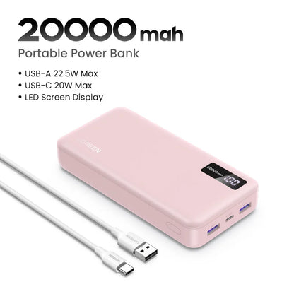 20000mAh PD 20W Fast Charge Power Bank