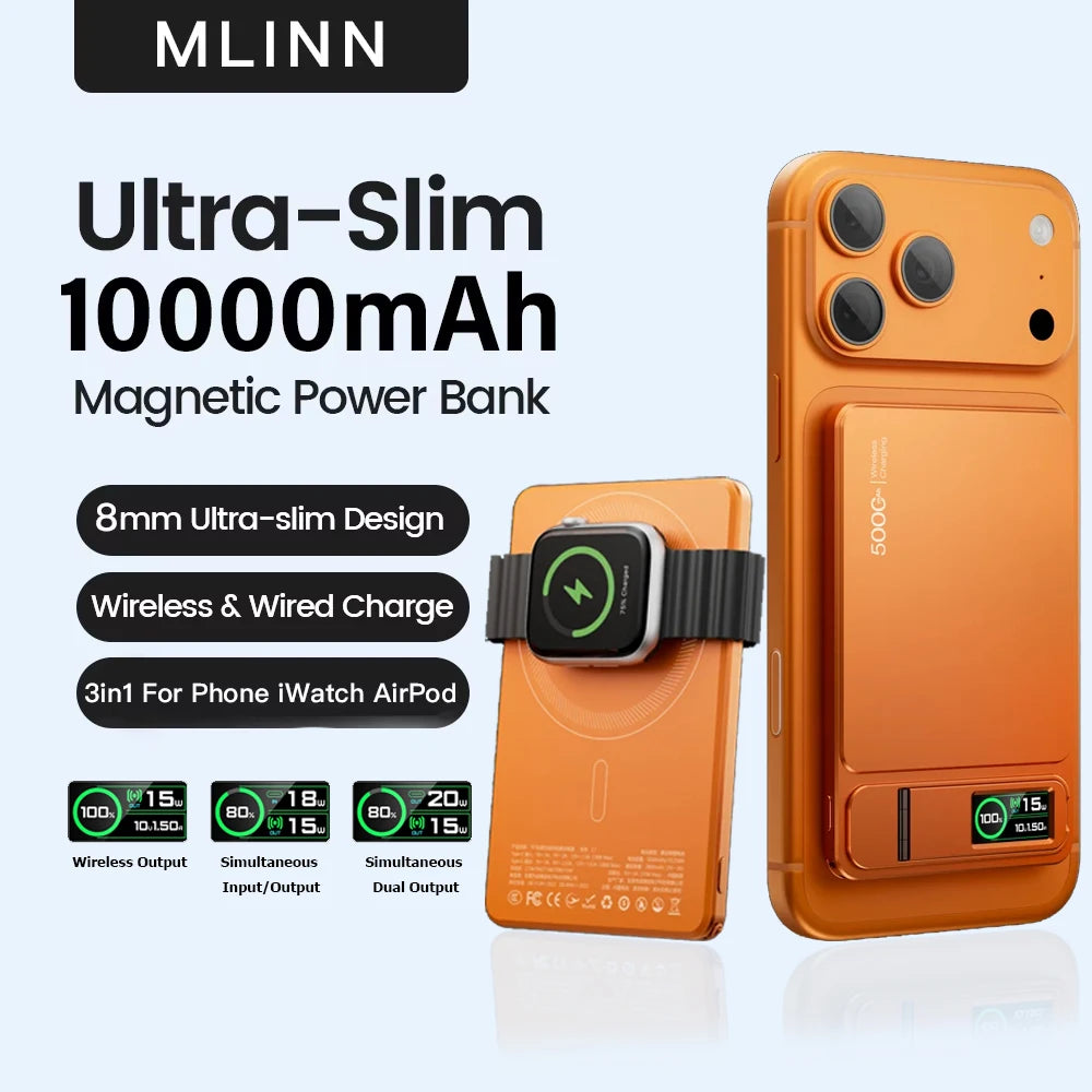 10000mAh MagSafe Power Bank 20W Fast Charging
