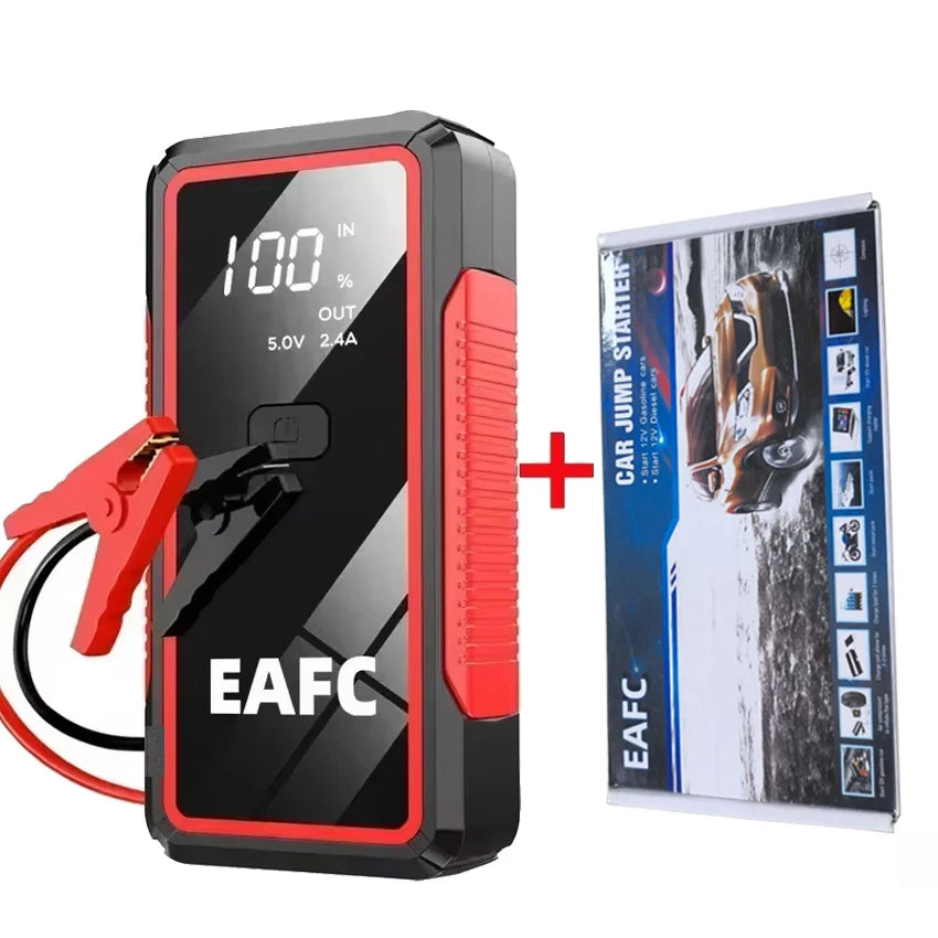 12V Car Jump Starter & Power Bank Portable Battery Booster