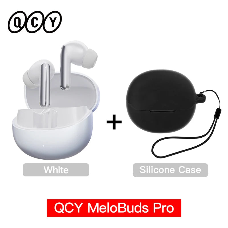 QCY MeloBuds Pro ANC Wireless Earbuds – LDAC, 46dB Noise Cancelling