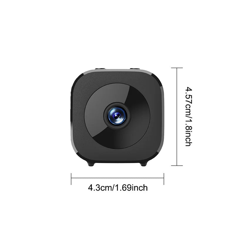 Mini HD WiFi Security Camera – Wireless Indoor Video & Audio Monitor