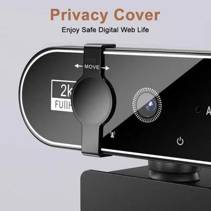 4K Webcam with Autofocus & Microphone for PC, Laptop & Streaming
