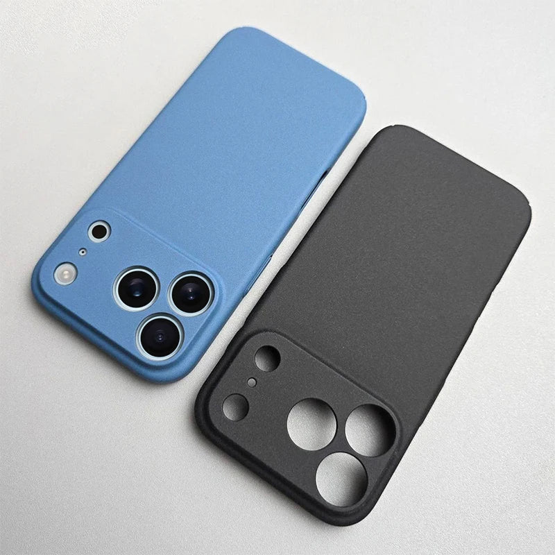 iPhone 17/16/15/14 Pro Max Slim Matte Shockproof Case Cover