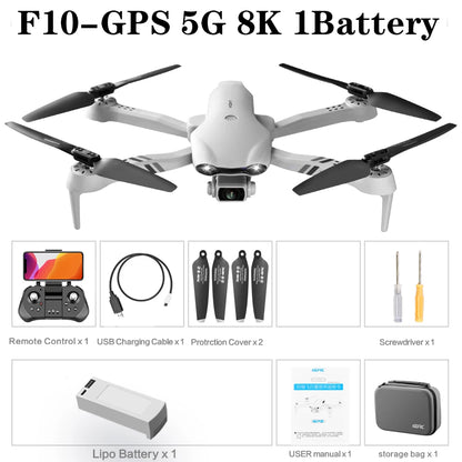 4DRC F10 GPS 6K HD Foldable RC Drone with 2KM Range