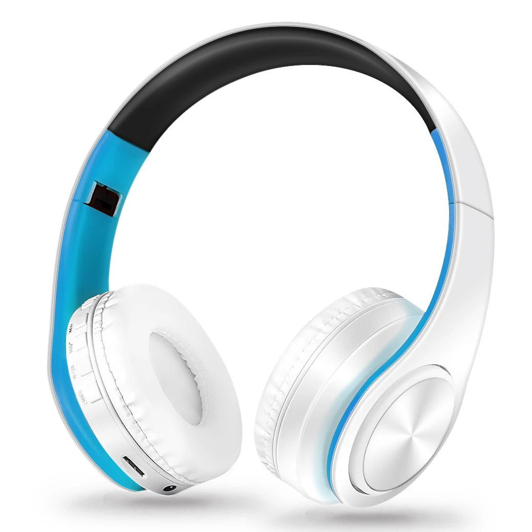 Wireless Bluetooth Headphones with Mic – Stereo Gaming Headset