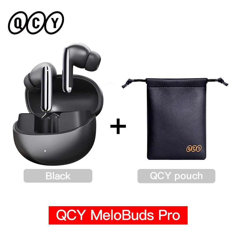 QCY MeloBuds Pro ANC Wireless Earbuds – LDAC, 46dB Noise Cancelling
