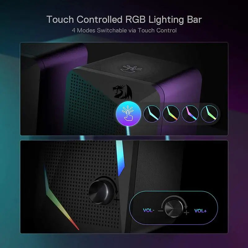 Redragon GS510 Waltz RGB Gaming Speakers