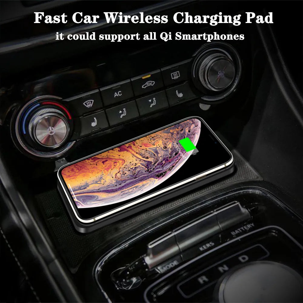 MagSafe Wireless Car Charger 15W Fast Charging Mount for iPhone 16/15/14/13/12 & Samsung S24/S23