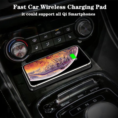 MagSafe Wireless Car Charger 15W Fast Charging Mount for iPhone 16/15/14/13/12 & Samsung S24/S23