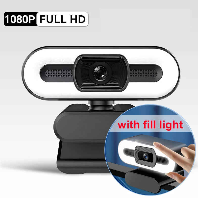 4K Webcam with Autofocus & Microphone for PC, Laptop & Streaming