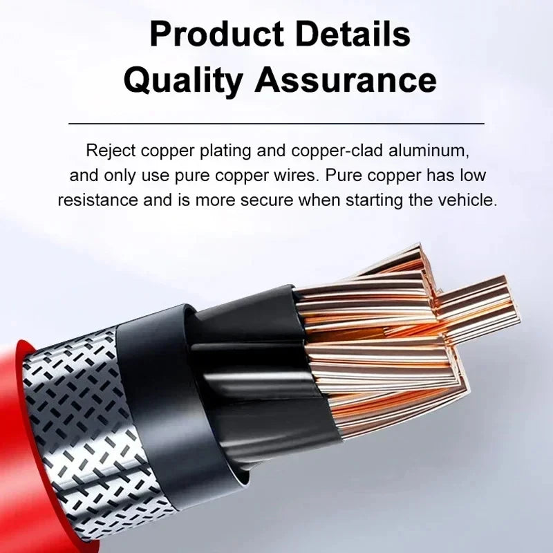12V Car Jump Starter & Power Bank Portable Battery Booster