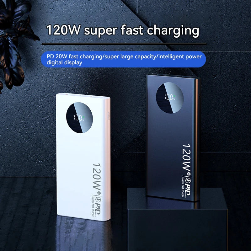 120W 80000mAh Fast Charging Power Bank