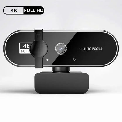 4K Webcam with Autofocus & Microphone for PC, Laptop & Streaming