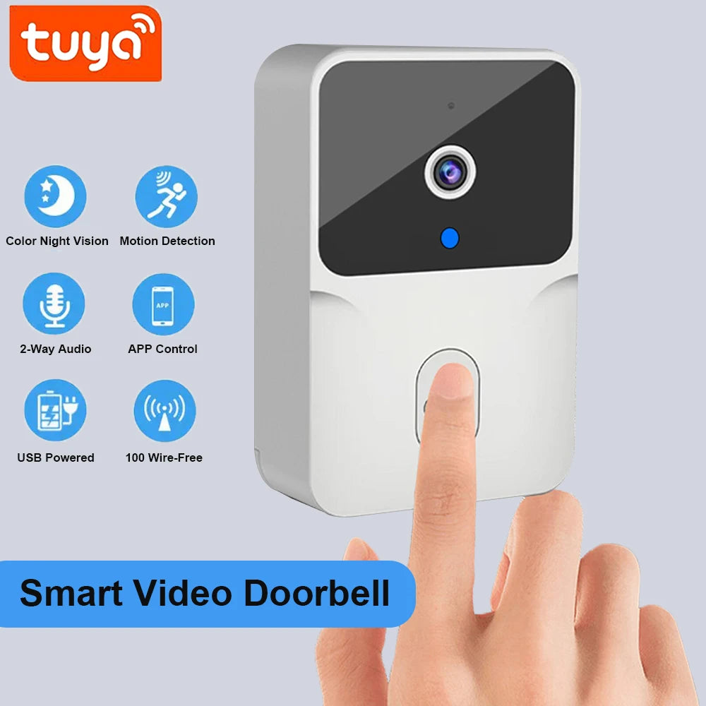 Tuya WiFi Video Doorbell HD Smart Security Camera